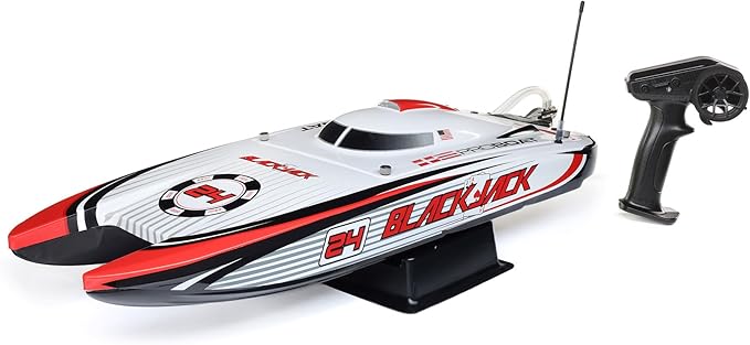Pro Boat Blackjack 24 V2 Catamaran Brushless Vegas Offshore RTR PRB08049T2