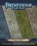 Pathfinder Flip-Mat: Basic Terrain Multi-Pack - 4 Double-Sided Gaming Mats for RPG Tabletop Games - Grassland Stone Street &amp Water Terrain