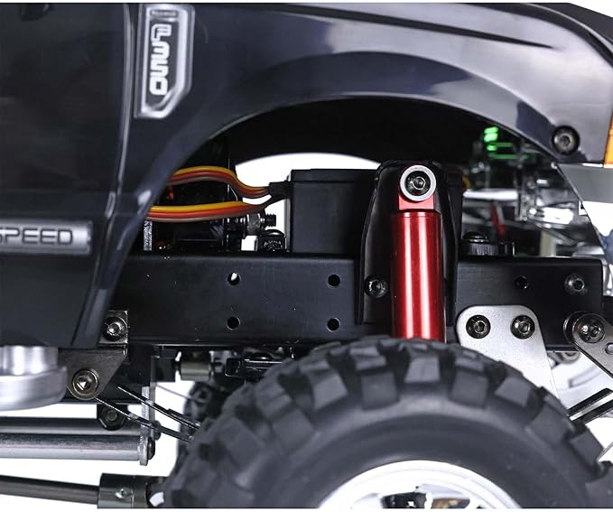 TOUCAN RC HOBBY US in Stock Hengguan 1/10 RC Hg Pickup Truck P410 4Wd Rally Racing Crawler Car 2.4G Radio Motor ES