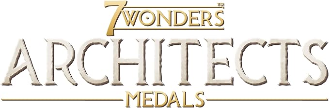 Asmodee 7 Wonders Architects Medals Expansion - New Wonders Medals and Strategies Await Civilization Strategy Game for Kids and Adults Ages 8+ 2-7 Players 25 Minute Playtime