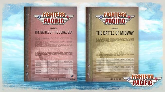 Don't Panic Games | Fighters of The Pacific - Théâtre Expansion (Extension) | Board Game | Ages 14+ | 2 Players | 120 Minutes