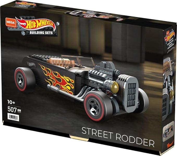 Mega Construx Hot Wheels Street Rodder Construction Set Building Toys for Kids