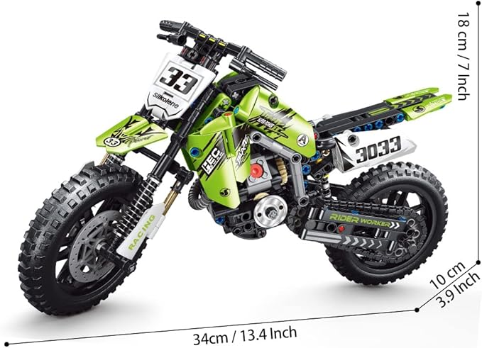 Mesiondy Motorcycle Toy Building Blocks KitStem Bricks SetsToys for Boys &amp AdultsBuild A Model Motorcycle (476 Pieces)………