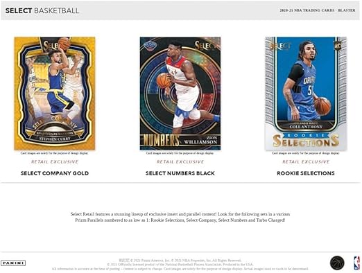 2020-21 Panini Select NBA Basketball MEGA Box