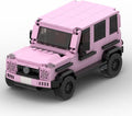 Custom Building Block Set G-Class SUV Model Pink DIY Construction Toy