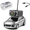 Aetheria WL Mini RC Car with HD FPV Camera 1/64 Remote Control Car FPV RC Drift Cars with LED Ambient Lights &amp Interactive Controls &amp 3-Speed Modes Gift for Adult (Grey)