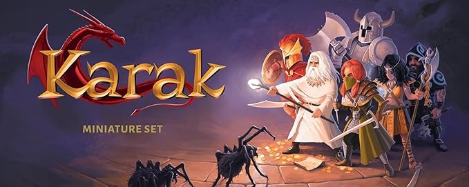 Karak Miniatures – Expansion Pieces to Karak - Role Playing Board Game - 7+ Years