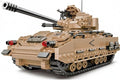 M2 Bradley Tank Toy Building Set Infantry Fighting Vehicle Sparks Hours of Military Adventure Play Army Tank Toy Building Set for Teens and Adults Compatible with Lego Sets (1350 Pieces)