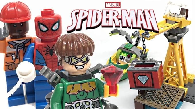 LEGO Marvel Spider Man Spider-Man: Doc Ock Diamond Heist 76134 Building Kit (150 Pieces)