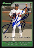 Sports Memorabilia Autograph Warehouse 302052 2006 Bowman Francisco Liriano Autographed No.218 Rookie Baseball Card - Minnesota Twins