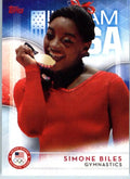 2016 Topps #38 Simone Biles Gymnastics USA Olympics Card