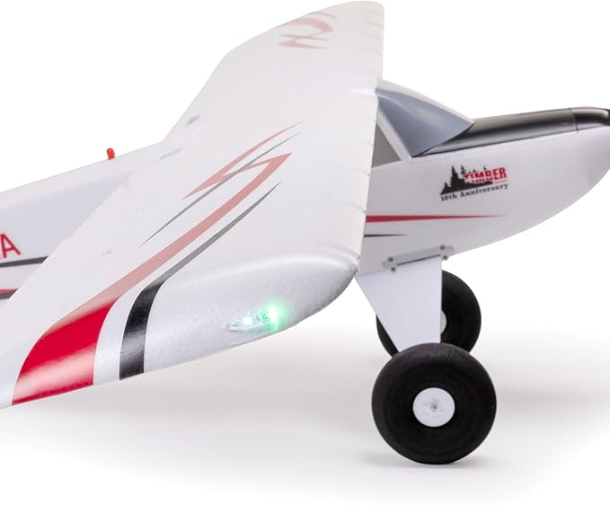 E-flite RC Airplane Timber 10-Year Anniversary Edition BNF Basic (Transmitter Battery and Charger Not Included) EFL-3352