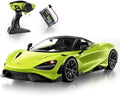 MIEBELY Remote Control Car McLaren Rc Cars Officially Licensed 1/12 Scale 7.4V 900mAh Toy Car with 12km/h Fast Model Car Headlight for Adults Kids Boys Age 6-12 Year Birthday Ideas Gift Green