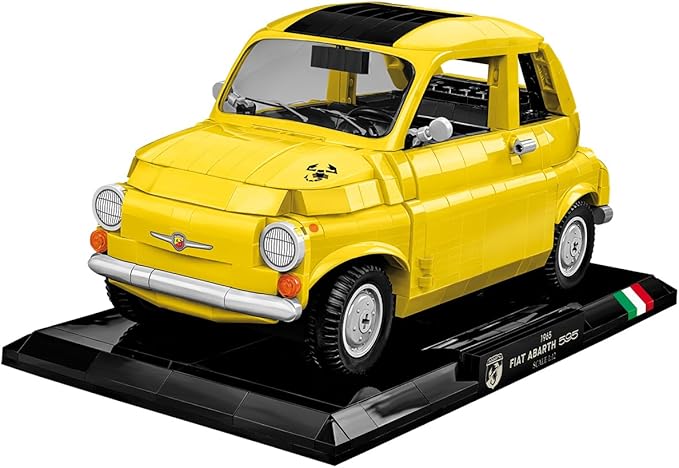 COBI Fiat Abarth 595 Vehicle - Executive Edition Building Set 1223 Pieces
