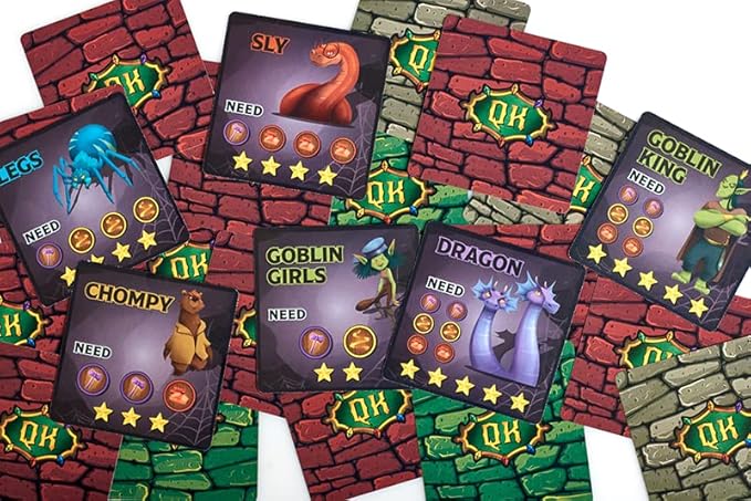 Fantasy Themed Board Game for Kids Ages 5+ Family Fantasy Tabletop Adventure for Boys and Girls
