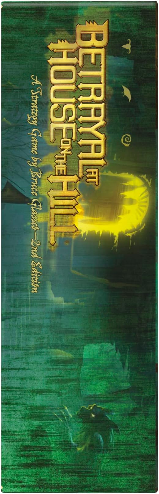 Hasbro Gaming Avalon Hill Betrayal at The House on The Hill Second Edition Cooperative Board Game Ages 12 and Up 3-6 Players 50 Chilling Scenarios