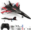 New Upgrade SU27 RC Airplane Remote Control Fighter Toys 2.4GHz 6-axis Gyro Stabilizer RTF Glider Aircraft Plane with 2 Batteries Easy to Fly Outdoor Toy for Adults Kids Beginners Boys