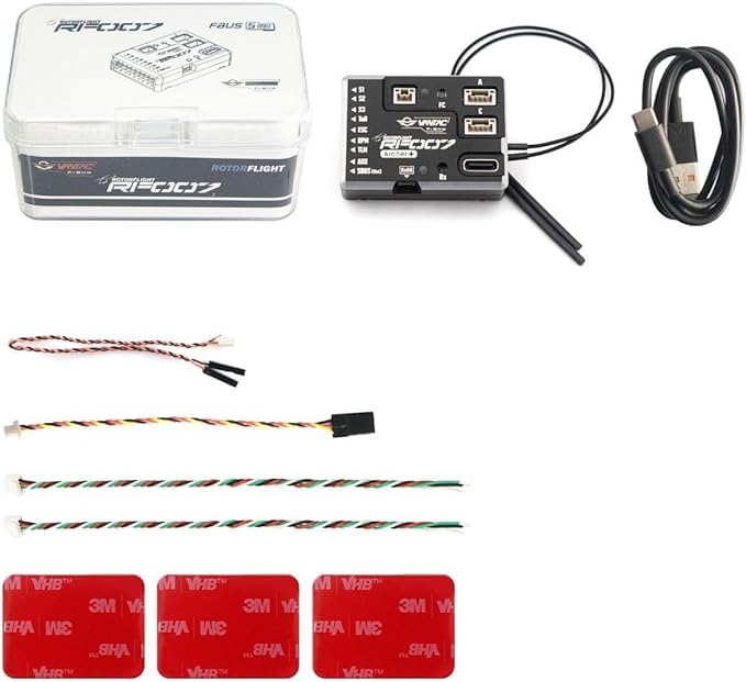 FrSky VANTAC RF007 RC Helicopter Flybarless - Remote Control Helicopter Electronics RC Heli Flybarless Systems (HELIDIRECT) (VANTAC RF007 Archer Plus (FR-03021860))