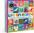 eeBoo: Memory and Matching Game - Life on Earth- 24 Pairs Develops Recognition Concentration Memory &amp Vocabulary Skills Age 3+