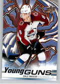 2024-25 Upper Deck Series Two Young Guns Renewed #493 Cale Makar Colorado Avalanche Official Hockey Card in Raw (NM or Better) Condition