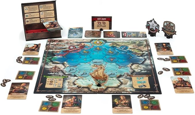 Outset Media Feed The Kraken Essential Edition - A Sailor's Favorite Deduction Game - for 5 to 11 Players Ages 12 and up