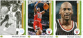 Michael Jordan Hall of Fame Special 3 Card 1989 Upper Deck Design Subset Rare !