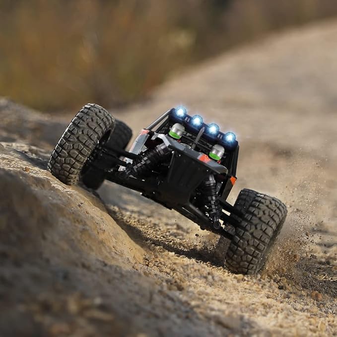 HAIBOXING Remote Control Car1:12 Scale 4x4 RC Cars Protector 38+ KM/H Speed 2.4G All-Terrain Off-Road Truck Toy Gifts for Boys and Adults Included Two Rechargeable Batteries Provide 40+ Min Playtime
