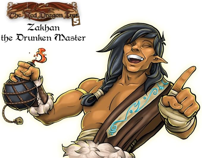 Slugfest Games The Red Dragon Inn 5 - Strategy Card Game - 2-4 Players Ages 13+ 30-60 Minutes - Standalone Expansion with Storage Box - Compatible with All Other Expansions