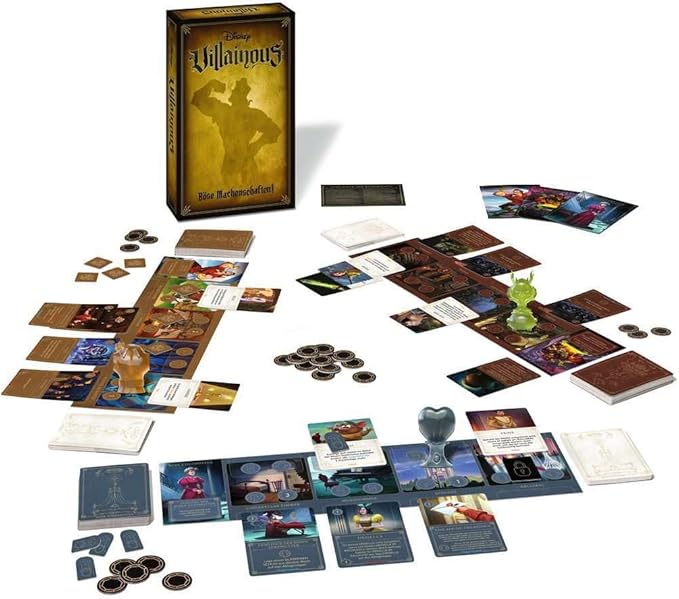 Ravensburger 27077 Disney Villainous Evil Machinations 4 Expansion of Villainous from 10 Years for 2-3 Players