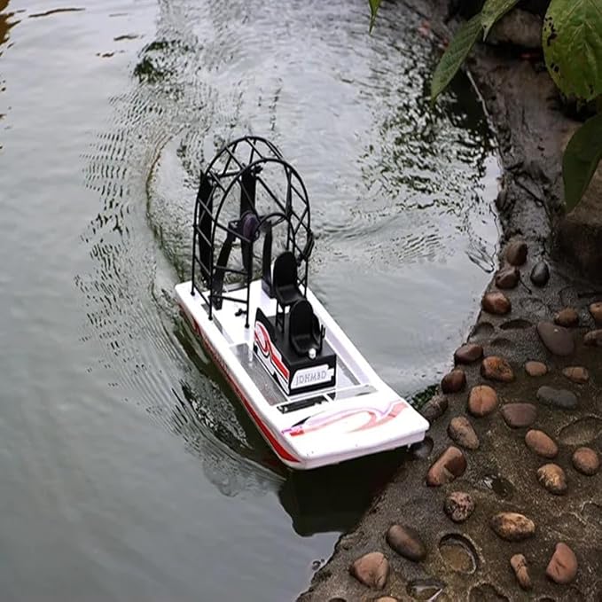GARTT JDHMBD High Speed Swamp Dawg Boat RTF Remote Control Two Channels Turbo Cruise RC Brushless Wind Boat