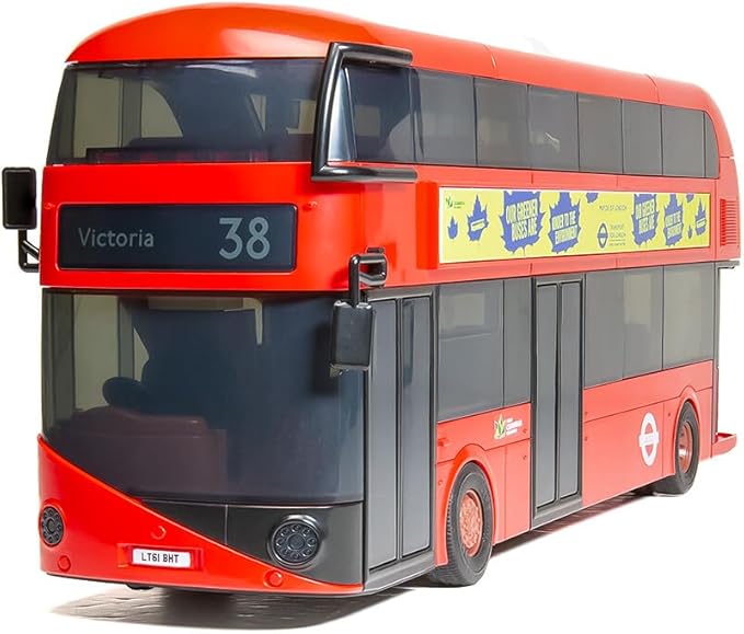 Airfix J6050 Quickbuild Plastic Model Bus Kits - Transport for London New Routemaster - Easy Assembly Snap Together Model Kit Classic Bus for Adults &amp Kids to Build Model Bus Building Toys Set