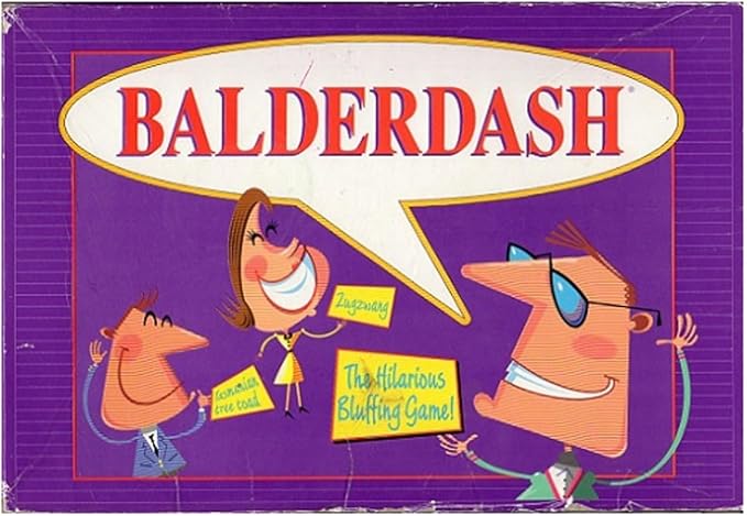 Balderdash The Hilarious Bluffing Game (1995) by Bladerdash