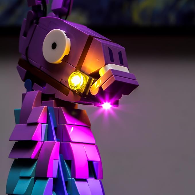 Upgraded Led Light Kit Compatible with Lego Supply Llama Building Set Lights Decoration Compatible with Lego 77071 (Model Not Included)