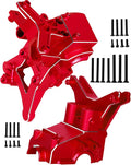 RC Composite Front Rear Upper Gearbox Covers and Shock Tower Upgrades for 1/10 Big Rock 3S BLXGranite/Senton 3S BLXGranite/Senton Mega5501/8 Typhon 3S BLXTyphon Mega550Red
