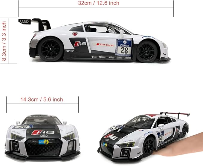 RASTAR Audi RC Car 1/14 Audi R8 Performance Model Toy Car Sports Racing Remote Control Car for Adults Boys Girls Kids
