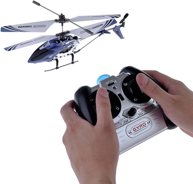 Syma S107G 3 Channel RC Helicopter with Gyro Blue