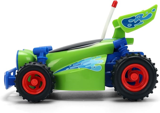 Jada Toys 1:32 RC Toy Story RC Buggy – Simple Function Remote Control Car for Kids with 5.5 Body and Movie-Inspired Design – No Figure Included