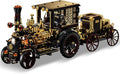 Retro Mechanical Steam Car Building Block Set MOC Classic Car Kit Supercar Toy Model Adult Building Block Car Collector Set (1-1)