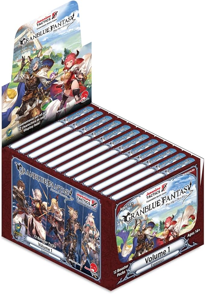 Japanime Tactics: Granblue Fantasy - Special Bundle | from The Creator of Dragon Fire | Strategize and Battle | 2-4 Players Ages 14+