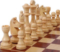 LuckyWish Large Wood Chess Pieces4.3 Inch KingChess Pieces Only No Board