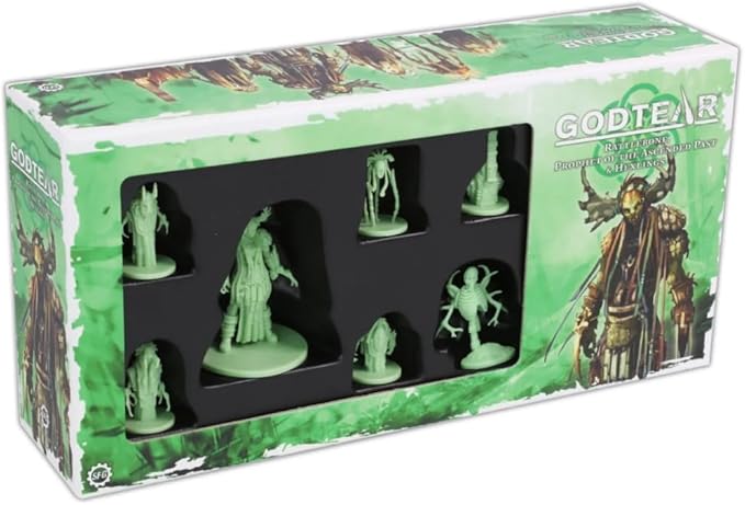 SFG Steamforged Games Godtear The Board Game Bundle: Grimgut Rattlebone and Durthax Branchlord of The Weald &amp Treekin Expansion (3 Items)