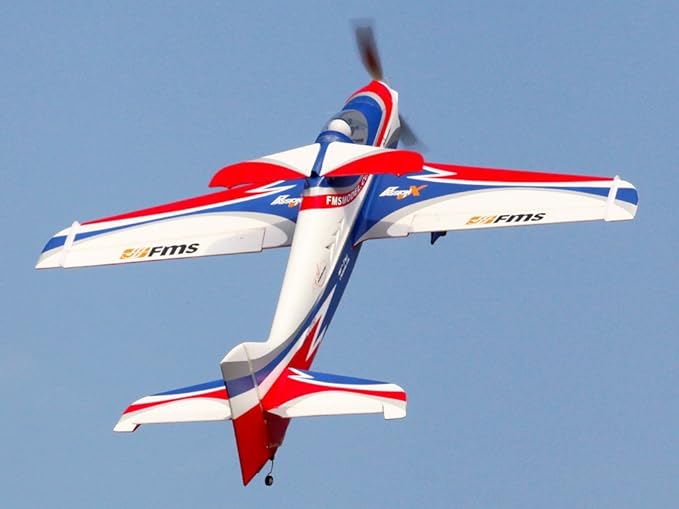 Fms Rc Planes for Adults Airplane F3A Olympus RC Airplane 1400mm (55.1) Wingspan 4ch Aerobatic 3D RC Hobby Rc Airplanes PNP (No Transmitter Battery Charger)