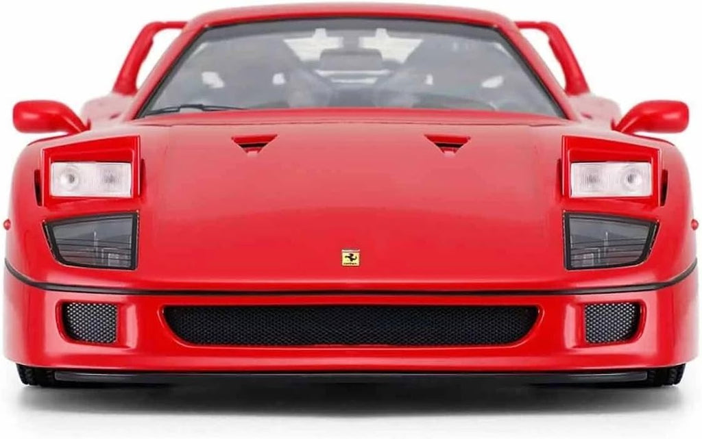 Radio Remote Control 1/14 Scale Ferrari F40 Licensed RC Model Car w/Front Light Controller Open/Close(Red)unisex-children