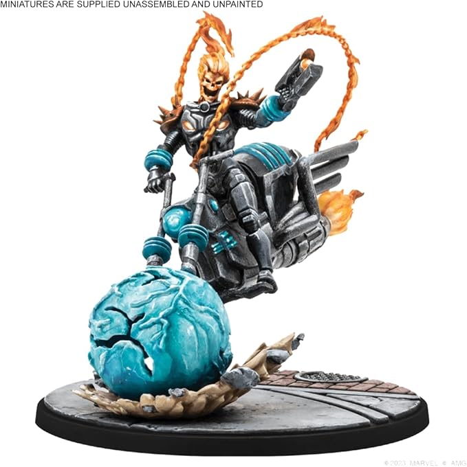 Marvel: Crisis Protocol Cosmic Ghost Rider CHARACTER PACK - Embrace the Power Cosmic! Tabletop Superhero Game Ages 14+ 2 Players 90 Minute Playtime Made by Atomic Mass Games