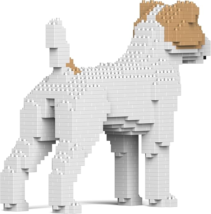 JEKCA Jack Russell Terrier 01S-M03 | Dog Plastic Building Blocks | Age 14+