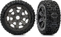 Traxxas T&ampW 3.0 Gray WHL/SLDGHMMR TIRE