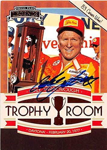 Sports Memorabilia Autograph Warehouse 245600 Cale Yarborough Autographed Trading Card - Autoracing Nascar Racer 2011 Press Pass Legends - No. 60