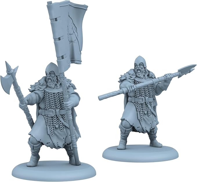 CMON A Song of Ice and Fire Tabletop Miniatures Game Umber Greataxes Unit Box (Multilingual Edition) - Strategy Game for Adults Ages 14+ 2+ Players 45-60 Minute Playtime Made by CMON