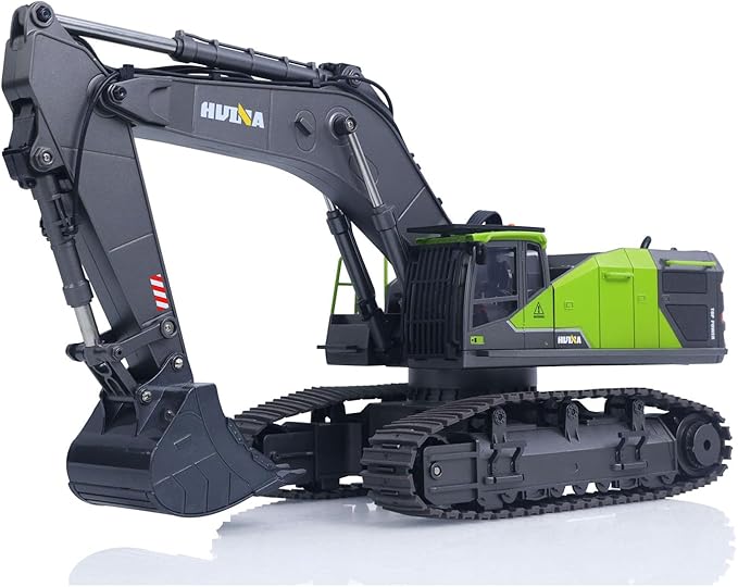 TOUCAN RC HOBBY US in Stock 1/14 Rc Excavator 593 Huina Model Car Battery 2.4G Remote Control 22Ch for Ages 14+