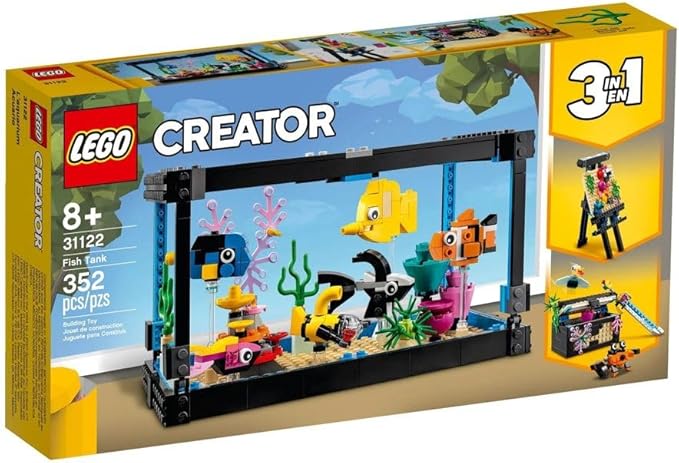 Lego Creator Fish Tank 31122 Exclusive 3-in-1 Building Set